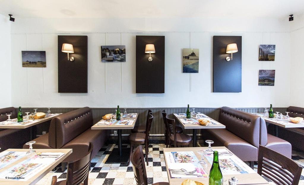 Hotel Restaurant Du Commerce La Gouesnière المظهر الخارجي الصورة